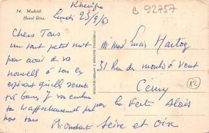 B92757 madrid hotel ritz spain