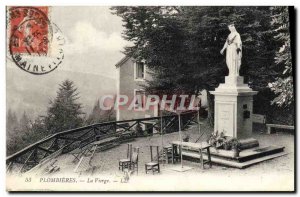 Old Postcard Plombieres Virgin