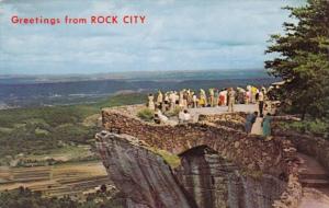 Tennessee Cahttanooga Greetings From Rock City Atop Lookouy Mountain