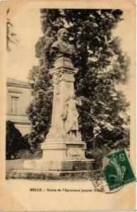 CPA MELLE - Statue de l'Agronome Jacques Bujault (472376)