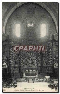 Old Postcard Perigueux Church Saint Etienne de la Cite The Altar