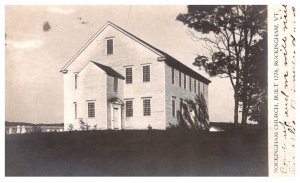 Vermont Rockingham Church