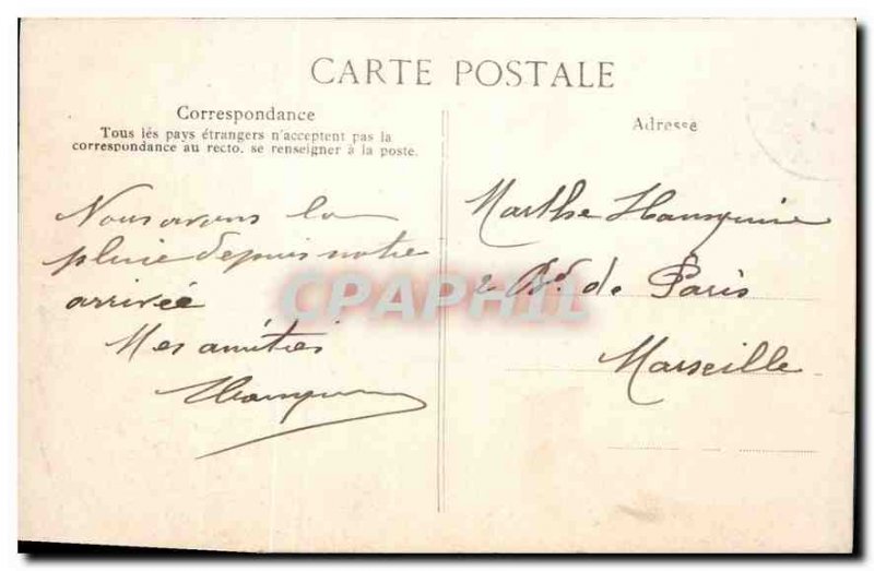 Old Postcard Paris Bastille Square July Column