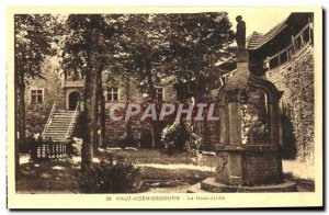 Old Postcard Hochkönigsburg High Garden