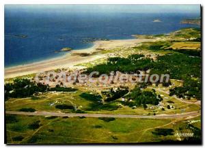 Postcard-Modern PLEHEREL BEACH camping beaches