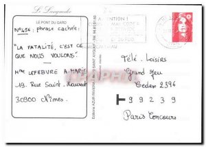 Postcard Modern Languedoc Pont du Gard