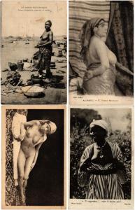 MOROCCO MAROC ETHIC NUDE NUES TYPES 13 Vintage Africa Postcards mostly pre-1940