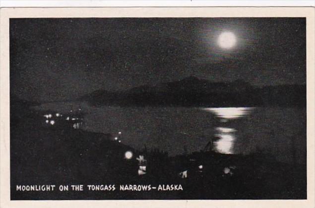 Alaska Moonlight On The Tongass Narrows