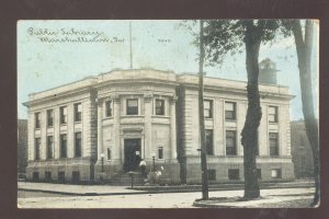 MARSHALLTOWN IOWA PUBLIC LIBRARY BUILDING VINTAGE POSTCARD 1911