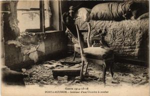 CPA PONT-a-MOUSSON - Intérieur d'une Chambre a coucher - Guerre (386207)