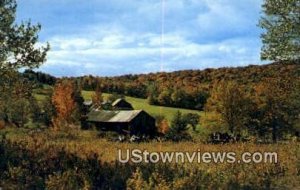 Molly Stark Trail - Bennington, Vermont VT Postcard