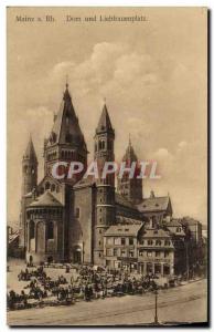 Old Postcard Mainz Dom Und Liebfrauemplatz