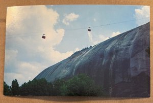 UNUSED POSTCARD - SKYLIFT AT STONE MOUNTAIN, GEORGIA