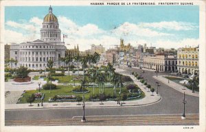 Cuba Havana Fraternity Square 1931