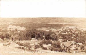 G32/ Chamberlain South Dakota Postcard RPPC c1930s Missouri River Valley Home 3