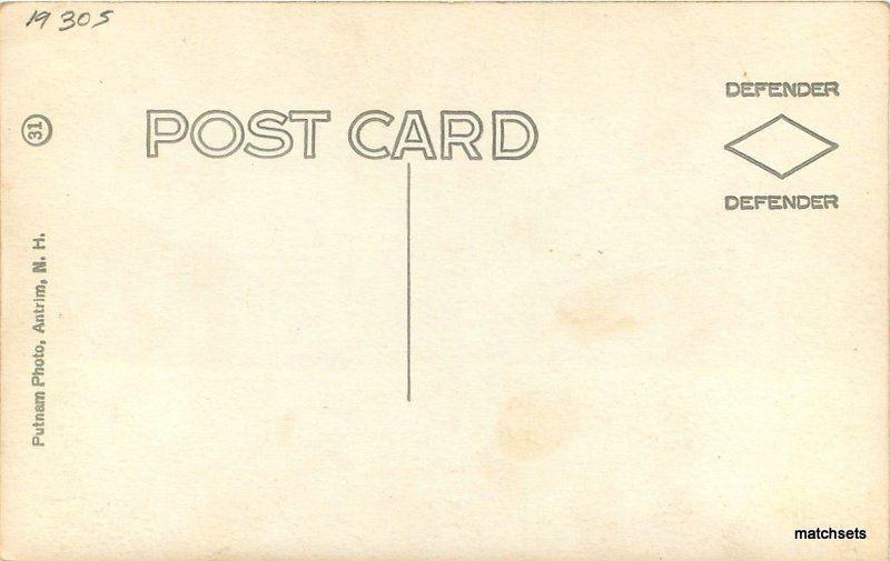 1930s Morse Museum Warren New Hampshire RPPC real photo postcard 11708