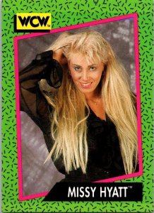 1991 WCW Wrestling Card Missy Hyatt sk21095