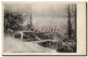 Loublande Old Postcard The Bridge of Rinfillieres