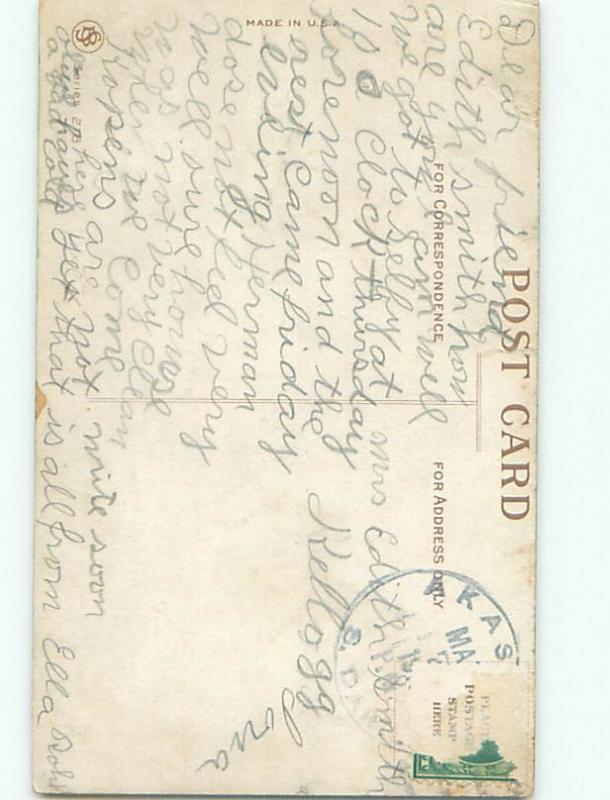 Divided-Back PRETTY WOMAN Risque Interest Postcard AA8105