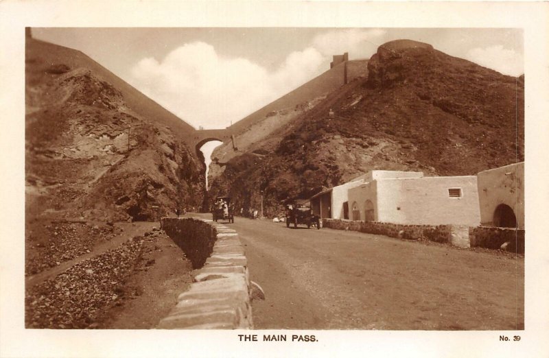 lot291 the main pass aden yemen real photo