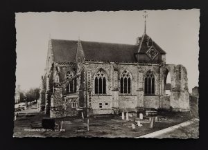 WINCHELSEA CHURCH, England real black & White photo POSTCARD