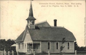 Eastham Cape Cod Massachusetts MA Universalist Church c1910 Postcard