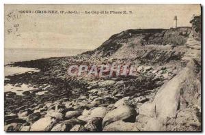 Postcard Old Lighthouse Cape Gris Nez and the lighthouse