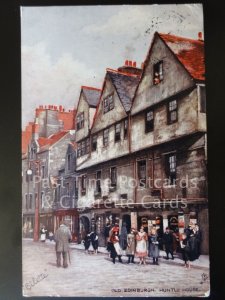 c1905 Tucks Oilette: Old Edinburgh, Huntly House