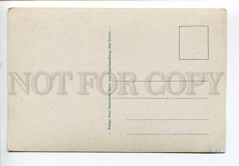 287542 POLAND Polczyn-Zdroj Bad POLZIN Marienbad Johanniter Hospiz postcard