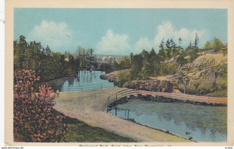 Rockwood Park Bridge , Saint John , New Brunswick , Canada , 1910s