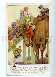 187229 ZOO Kids CAMEL by LA GOVEY Vintage Humphrey Milford PC