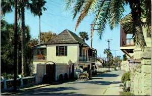 Llambias House St Francis St St Augustine Florida FL Postcard VTG UNP Vintage  