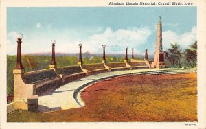 Abraham Lincoln Memorial Council Bluffs, Iowa  