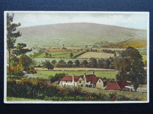 Somerset DUNKERY from TIVINGTON c1923 Postcard by Frith