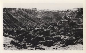 Kimberley Mine Mining South Africa Victorian Open Gears Postcard