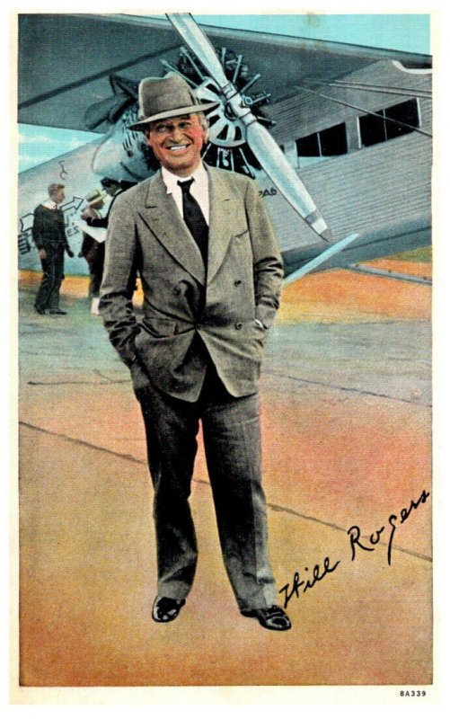 Will Rogers at Airport