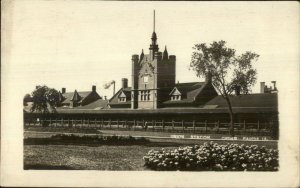 Cedar Rapids IA Union RR Train Station Depot c1910 Real Photo Postcard