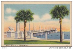 Bridge of Lions, St. Augustine, Florida, 30-40s