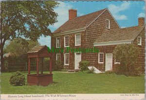 America Postcard-Historic Long Island Landmark,Walt Whitman House.Posted RR15132