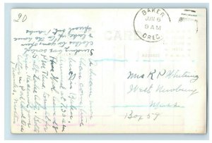 c. 1920 RPPC Moffett Creek Arch Columbia River Highway, OR. Postcard P31 