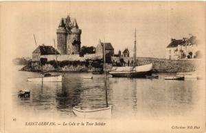 CPA St-SERVAN - La Cale & la Tour-Solidor (584225)