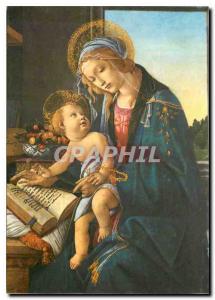 Modern Postcard Botticelli The Virgin and Child