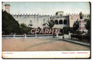 Old Postcard Mexico Cuernavaca Palacio Cortez