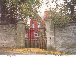 Titley Court Herefordshire Real Photo Postcard