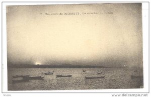 Le Coucher Du Soleil, Souvenir De Djibouti, Africa, 1900-1910s