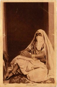 CPA AK Lehnert & Landrock 195 Femme Arabe TUNISIE (855826)