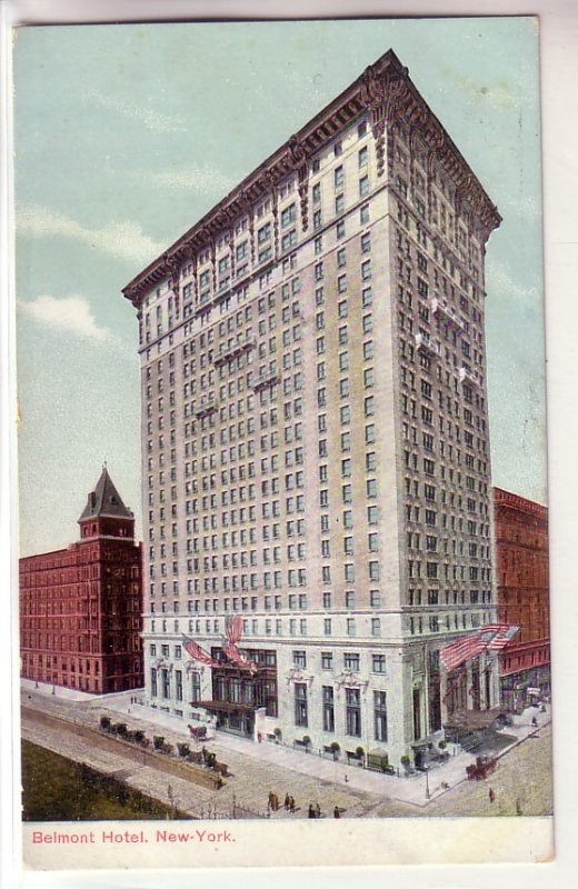 Belmont Hotel, New York City, New York !