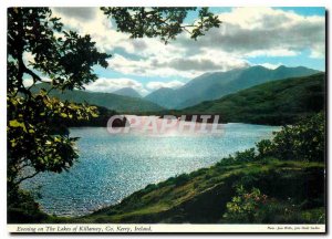 Modern Postcard Evening on The Lakes of Killarney Co Kerry Ireland