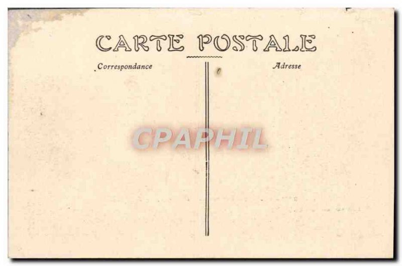 Old Postcard Brienne Le Chateau Le Chateau Main Facade