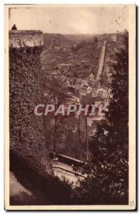 Old Postcard Brittany Dinan La Tour St. Catherine and the Lower Town